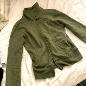 Stussy Zip Up Green